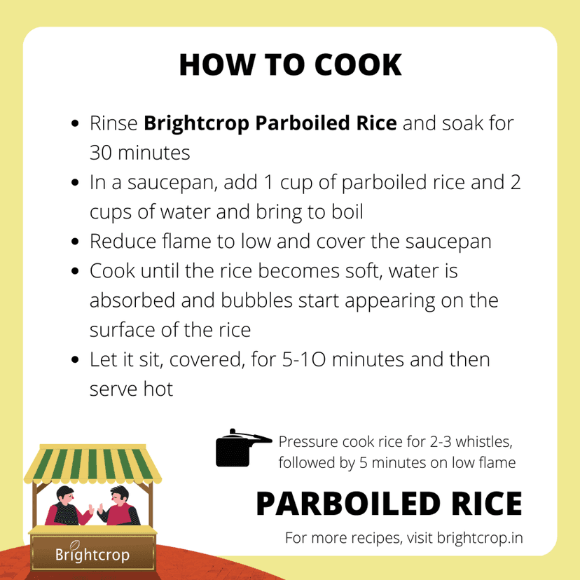 Parboiled, Usna, Ponni Rice view 3