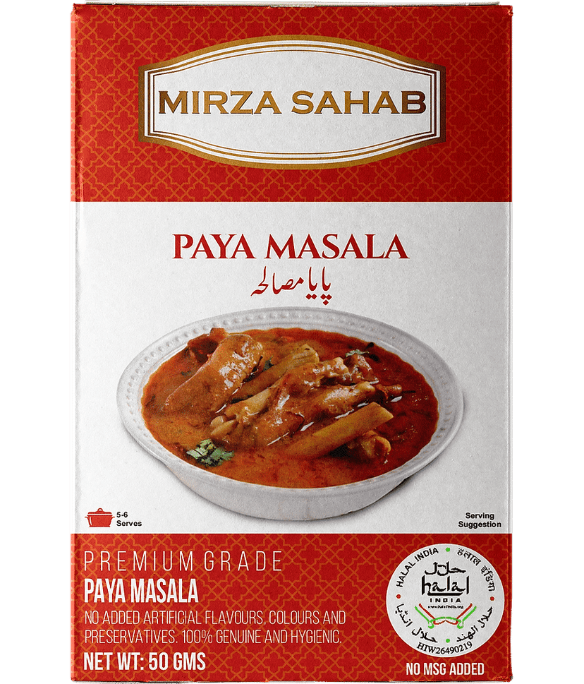 Mirza Sahab Paya Masala Instant Mix 50 gm Pack of 4 view 2