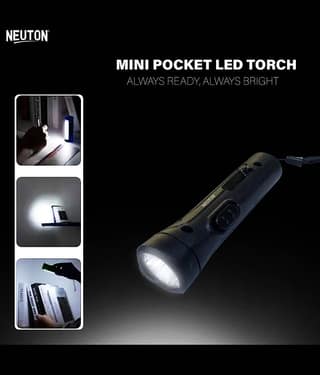 NEUTON PRO - 25W Rechargeable Flashlight Torch ( Pack of 1 )