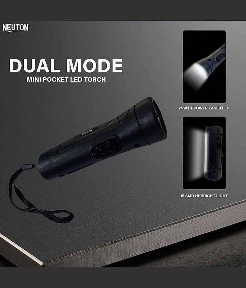 NEUTON PRO - 25W Rechargeable Flashlight Torch ( Pack of 1 ) view 2