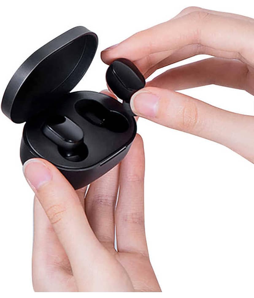 COREGENIX Airdot Bluetooth True Wireless (TWS) In Ear 20 Hours Playback Low Latency,Powerfull bass IPX4(Splash & Sweat Proof) Black