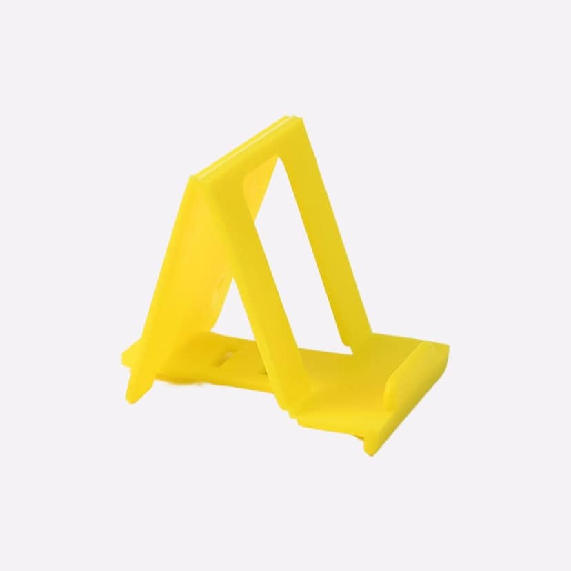 Adjustable Foldable Plastic Mobile Phone Stand (1 Pc / Mix Color) view 5