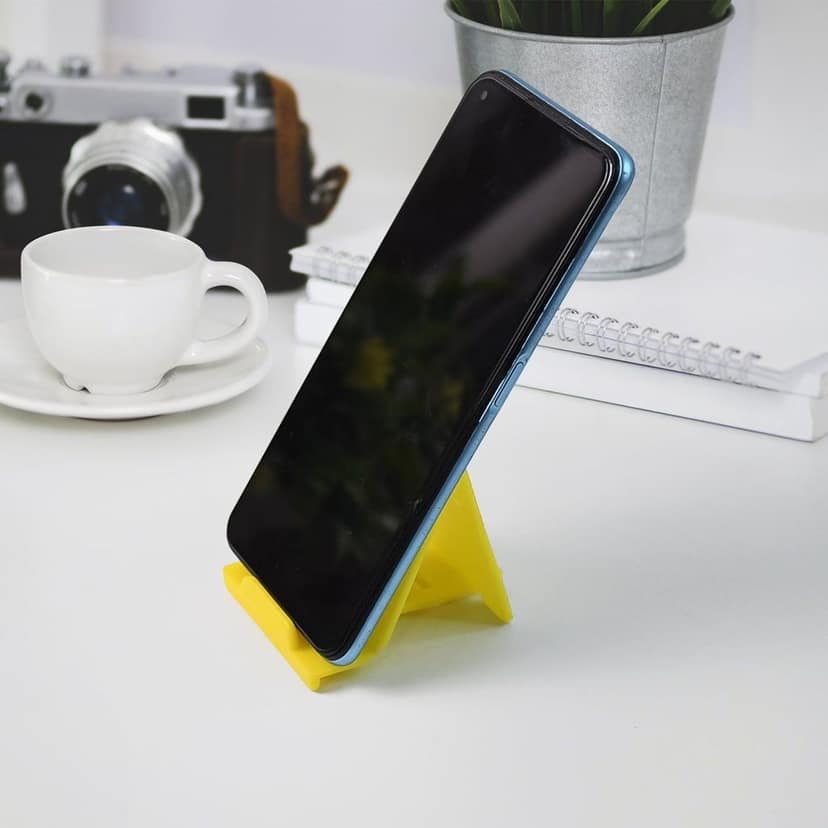 Adjustable Foldable Plastic Mobile Phone Stand (1 Pc / Mix Color) view 6