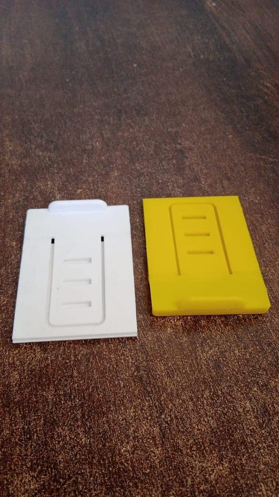 Adjustable Foldable Plastic Mobile Phone Stand (1 Pc / Mix Color) view 7