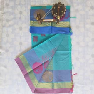 Pure Cotton Saree with Blouse
