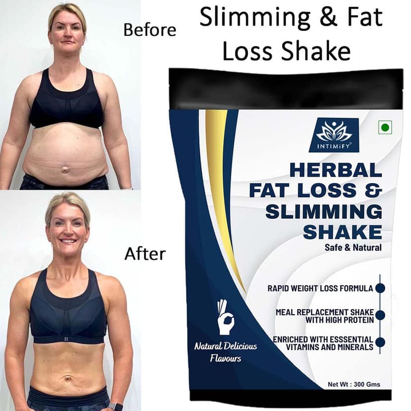 Intimify Slimming Shake, Weight Loss Supplelent, Herbal Fat Burner, Fat Burner Powder, Fat Burner powder 300 gm view 2