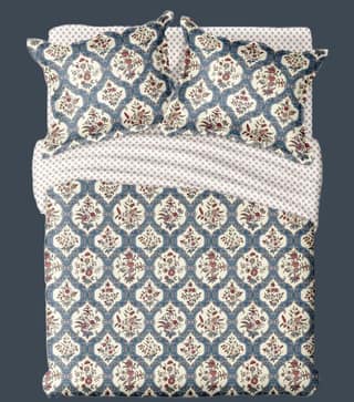 Bohemian Floral Duvet Cover Set
