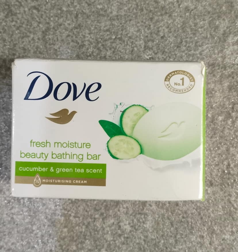 Dove fresh moisture bathing bar soap 75 g
