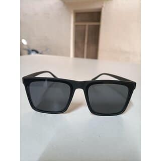 UV Protection Retro Square Sunglasses (For Men, Grey) view 2
