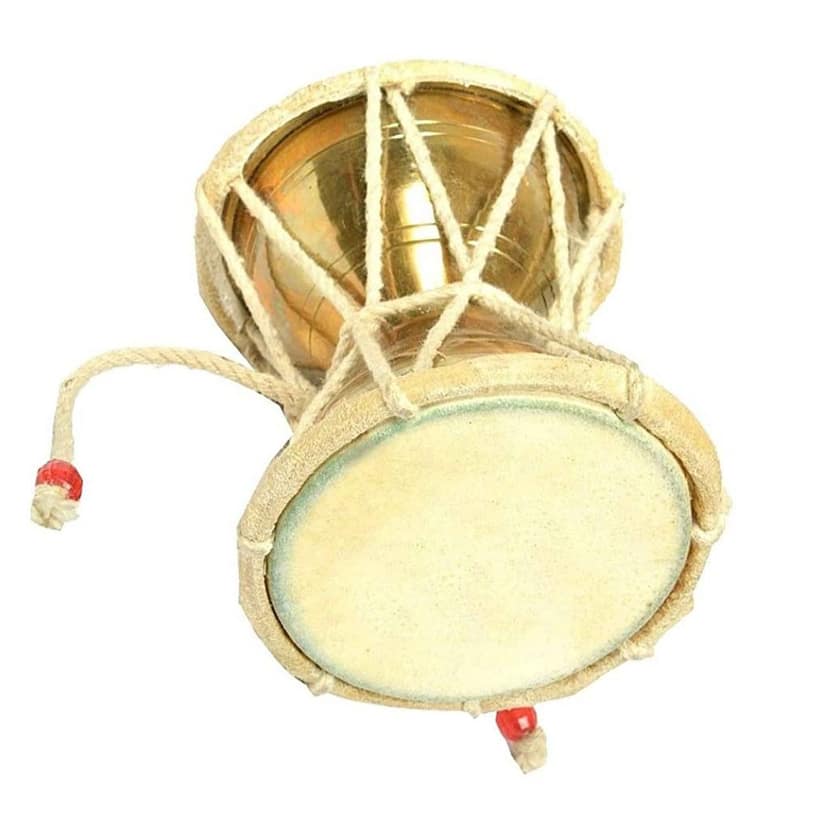 Brass Damru No. 2 (ZMAS393 C) view 2