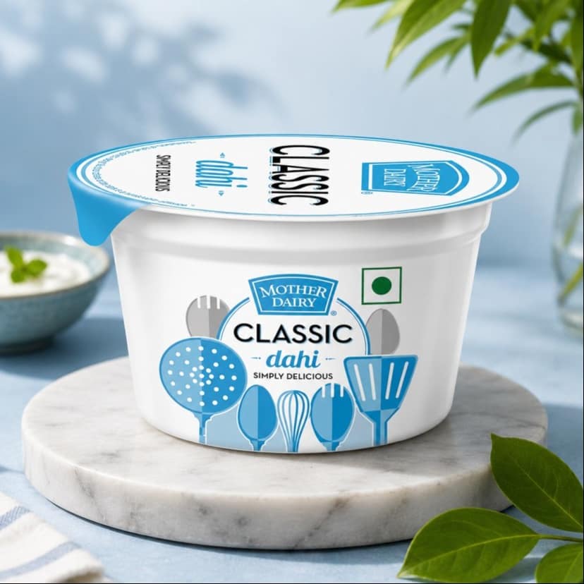 Mother Dairy Classic Dahi - 80 Gram
