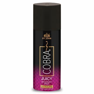 ST.JOHN Cobra Deodorant Juicy Long Lasting Perfumed Body Spray | Long Lasting Deodorant Spray For Women - 150 ML