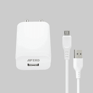 ERD TC-221 USB-A QC Charger With Micro Cable
