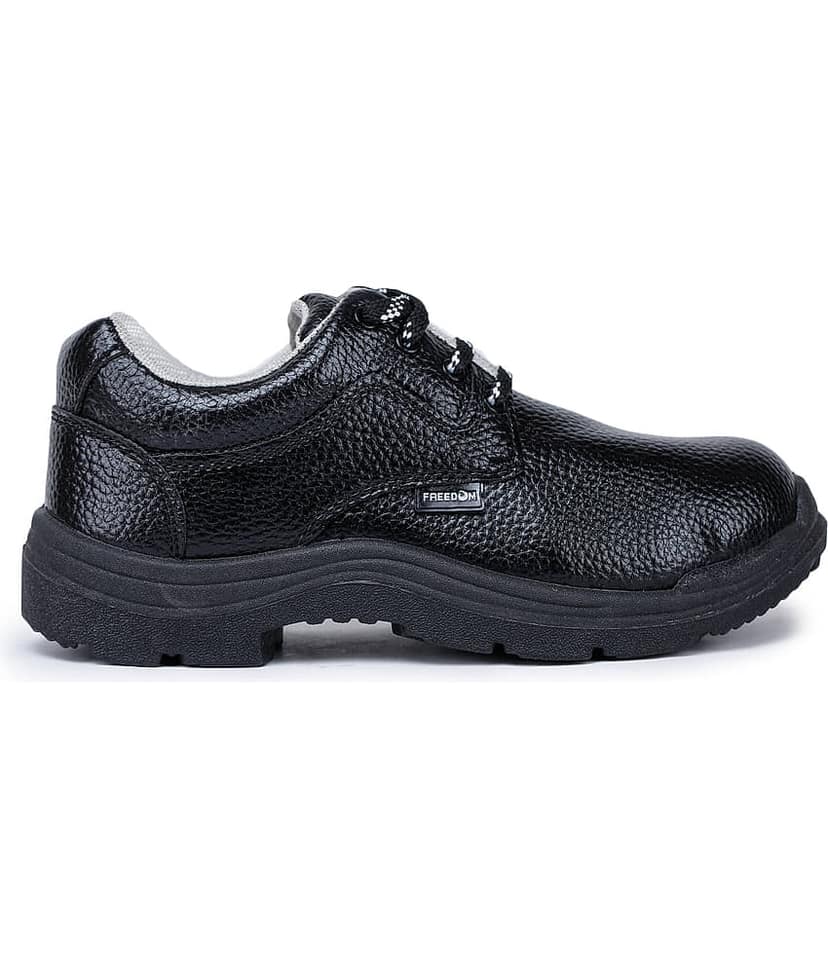 Liberty Low Ankle Black Safety Shoes view 2
