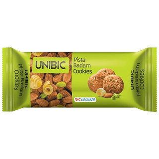 Unibic Cookies - Pista Badam, 75 G Pouch
