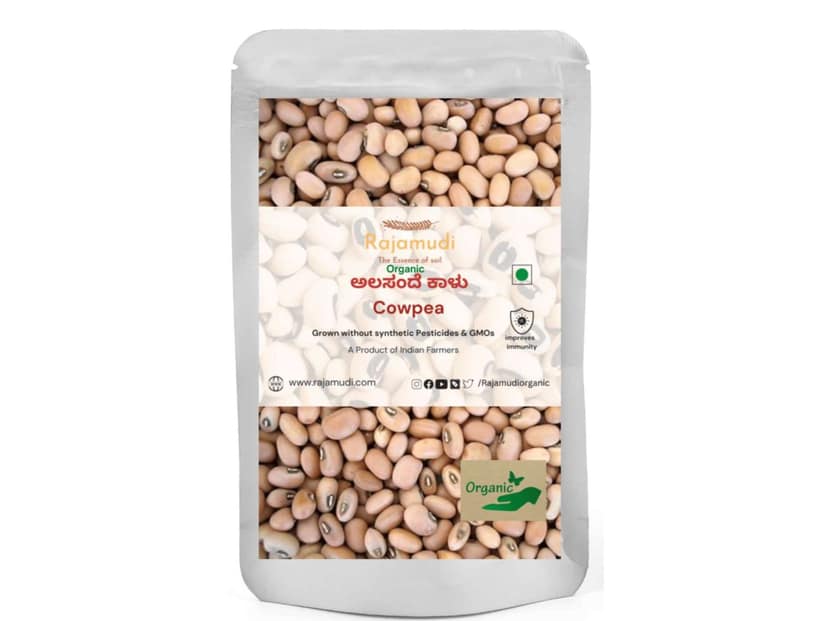 Rajamudi Organics Cowpea - 500 Gram