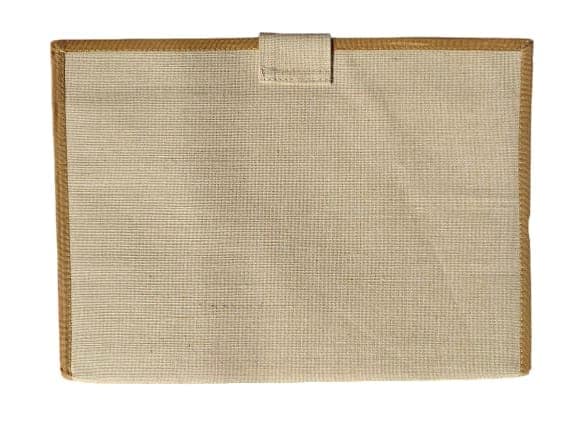 Handcrafted File Cover with Floral Embroidery view 2