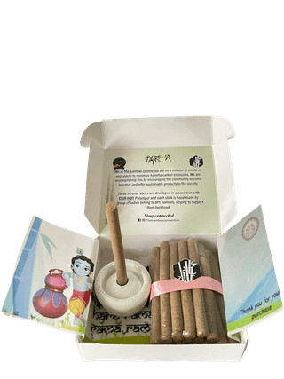 The Bamboo Connection | Love In India | Phthalate free, Charcoal free, Chemical free | Rose Fragrance | 100% Natural