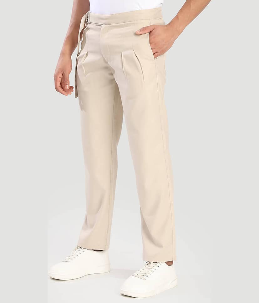 Bene Kleed Relax Men's Chinos - Beige ( Pack of 1 ) view 3