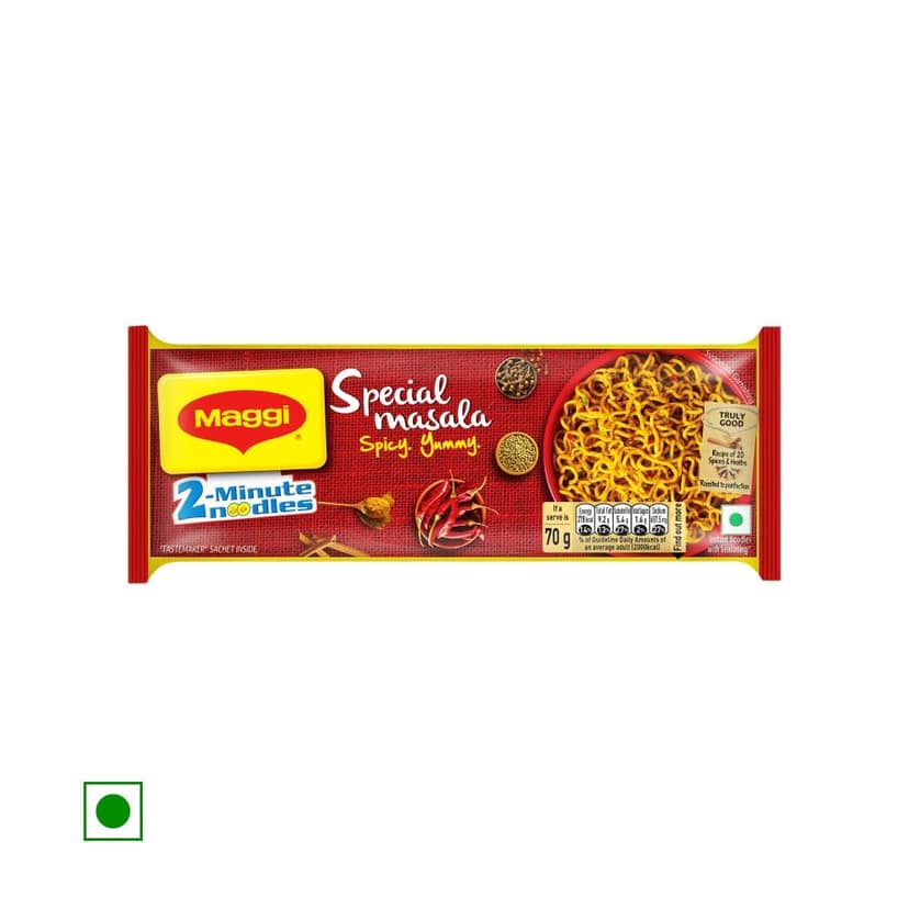 Maggi 2-Minute Special Masala Instant Noodles view 2