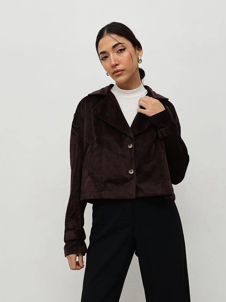 Luxe Velvet Jacket view 3