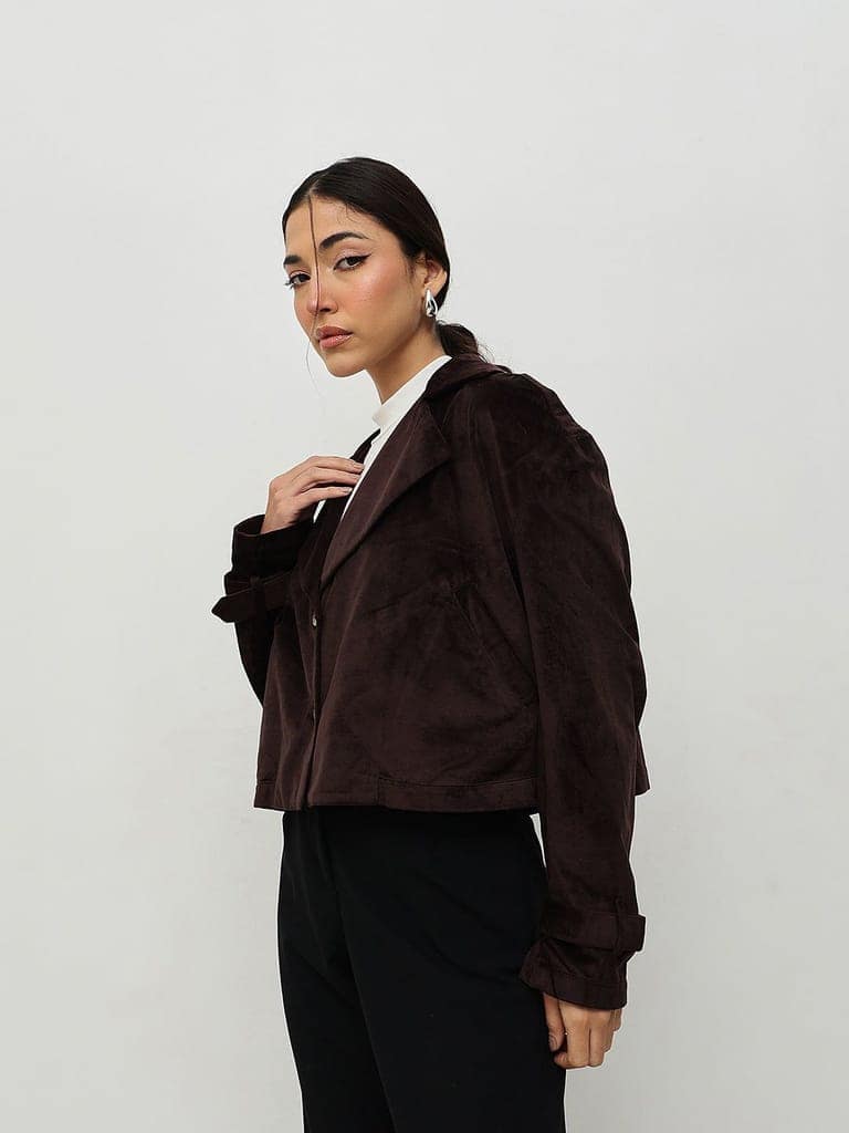 Luxe Velvet Jacket view 4