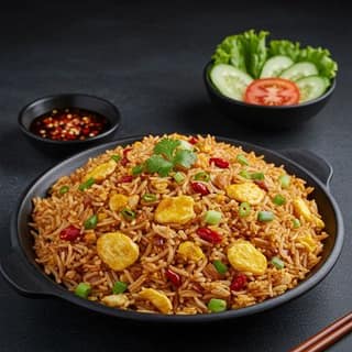 Egg Schezwan Fried Rice