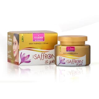 VI-JOHN Women Saffron & Gold Fairness Cream For Women 50 G Pack Of 4 200 G