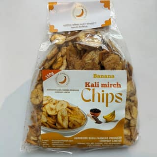Banana Kali Mirch Chips (250 gm)