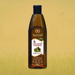 100% Pure Cold Pressed Castor Oil for Hair, Skin, and Body - 500ml