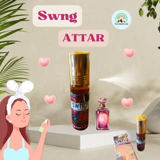 SWng Attar Perfume Roll On - Unisex Fragrance Sensation for All-day Aroma