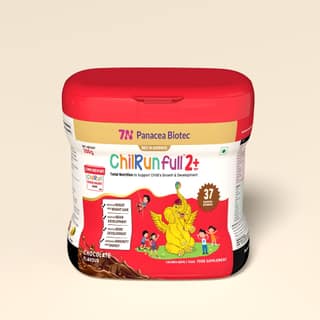 ChilRun Full 2+, Health and Nutrition Drink, Vanilla, 200g, Jar. Total Nutrition For Children’s Growth, Supports Weight & Height Gain, Immune Function & Brain Development.