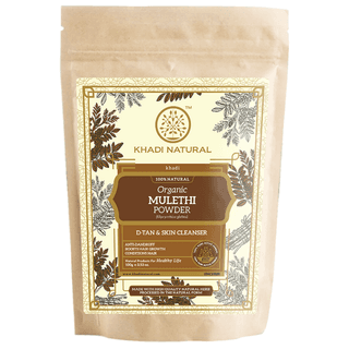 Khadi Natural Organic Mulethi Powder For Hair - 100% Natural - 100gm