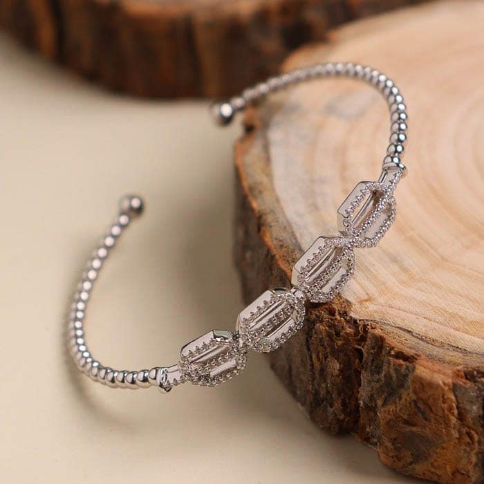 Silver Pentagon Kada view 3