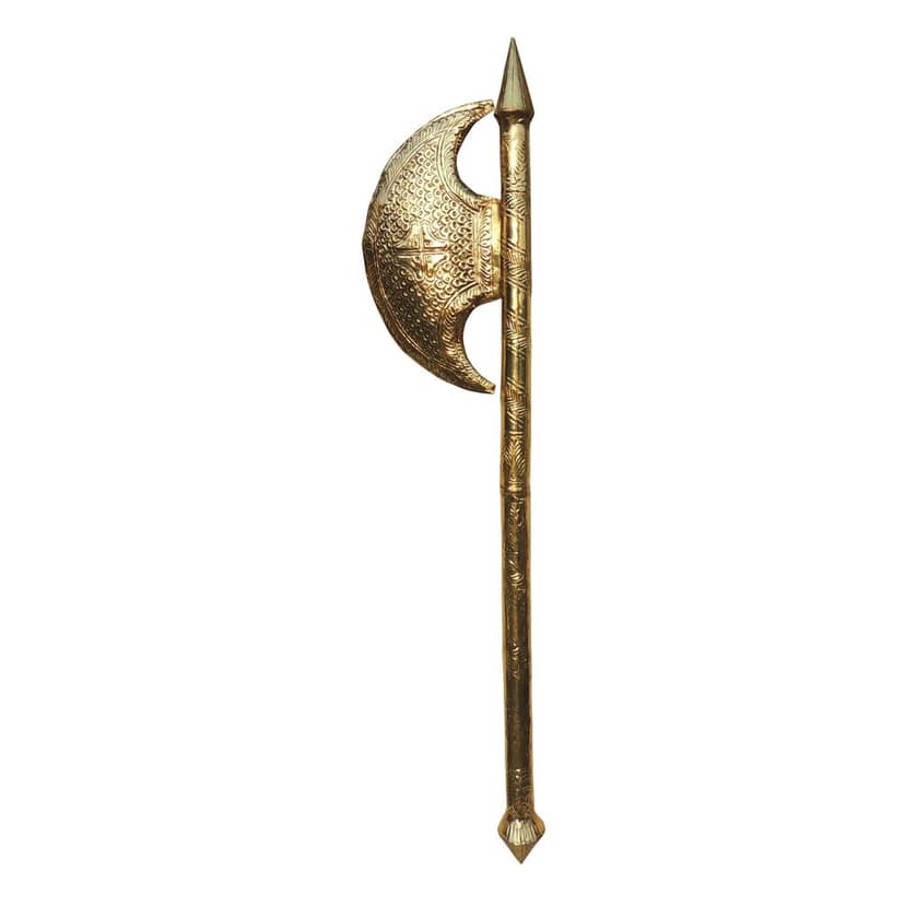 Brass Bhagwan Parshuram Farsa, Height : 44 Inch (ZMAS621 I) view 2