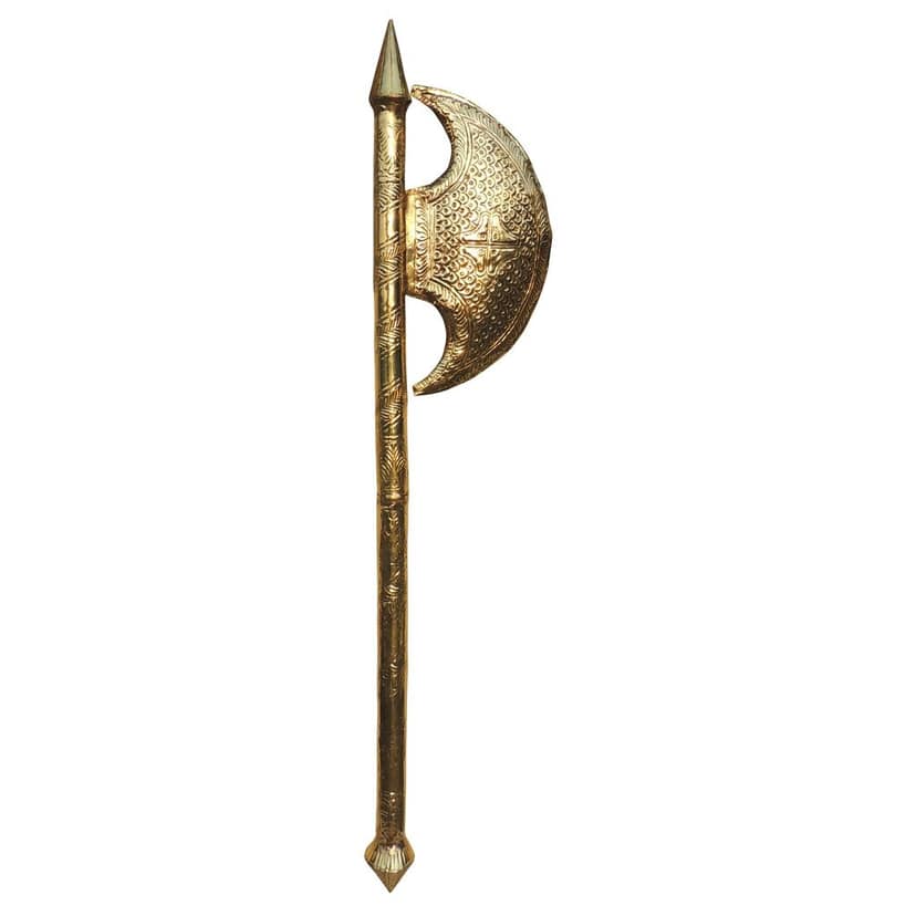 Brass Bhagwan Parshuram Farsa, Height : 44 Inch (ZMAS621 I) view 3