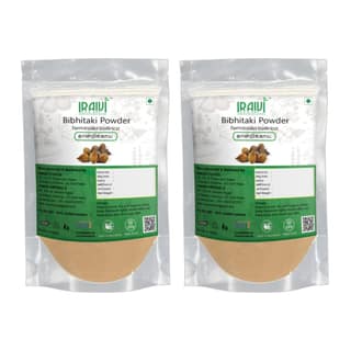 IRAIVI Premium Bibhitaki Powder-200g | Thandrikkai | Baheda |Tanikaya| 100% Pure Bibhitaki Fruit Powder | Aids Digestive Harmony & Natural Cleansing | Daily Wellness