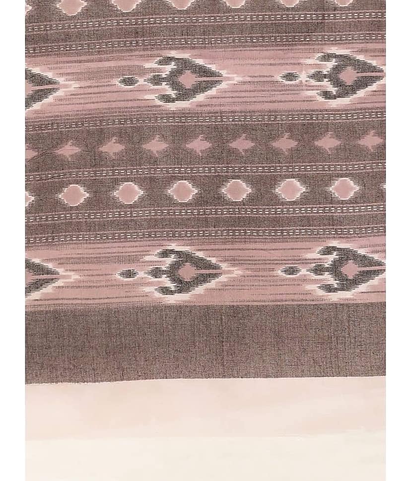 SHANVIKA Cotton Printed Saree Without Blouse Piece ( Pink ) view 2