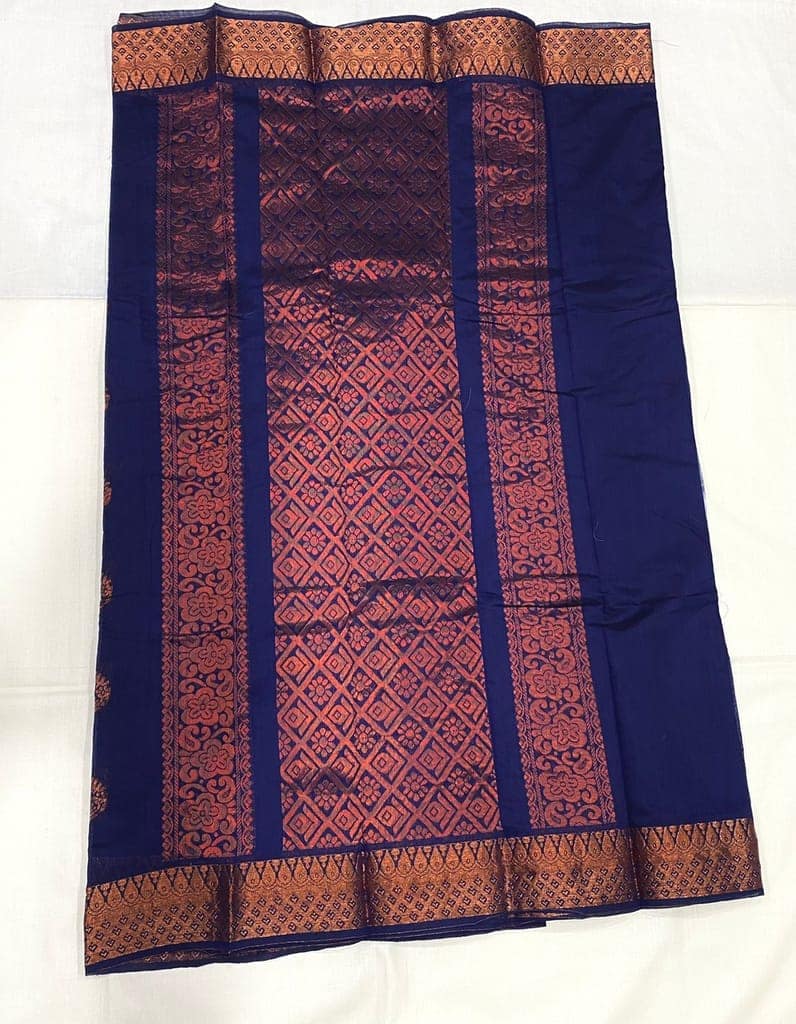 SILK COTTON SAREE view 3