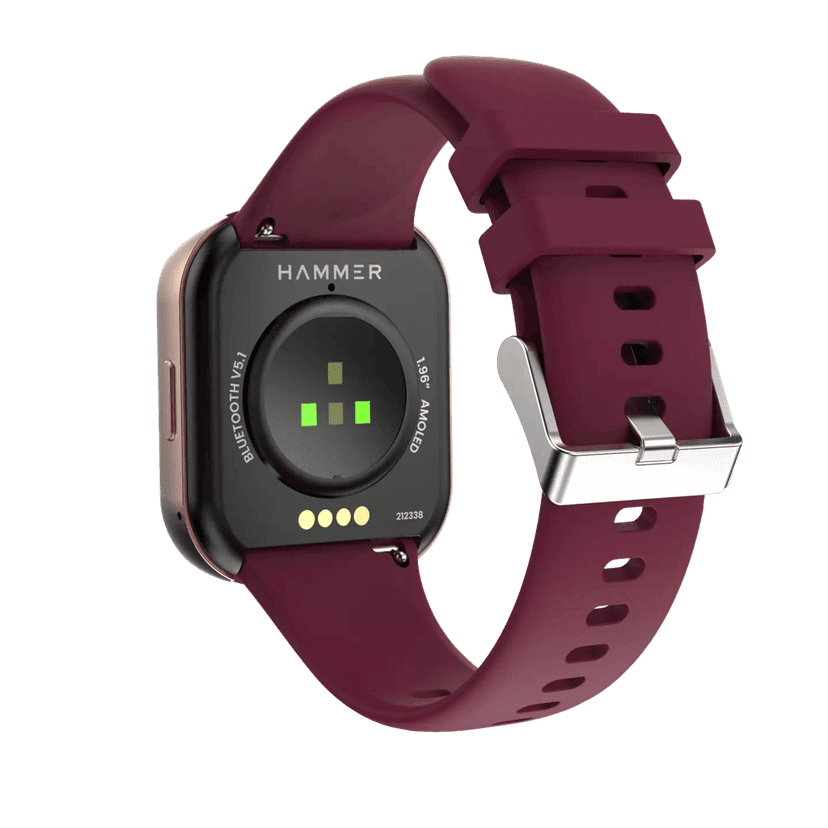 Hammer Robust 1.96" Amoled Display Smartwatch With Bluetooth Calling view 4