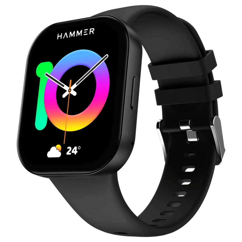 Hammer Robust 1.96" Amoled Display Smartwatch With Bluetooth Calling view 5