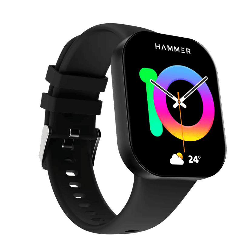 Hammer Robust 1.96" Amoled Display Smartwatch With Bluetooth Calling view 7