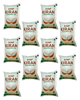 Kiran Coconut Oil Pouch 1L
