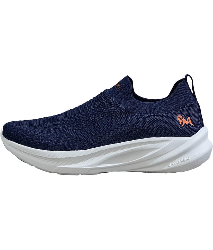 Neemans Blue Men's Slip-on Shoes view 2