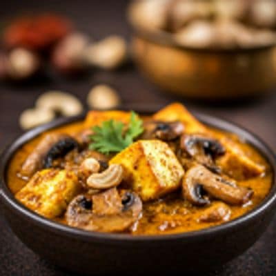 Kaju Mushroom Paneer