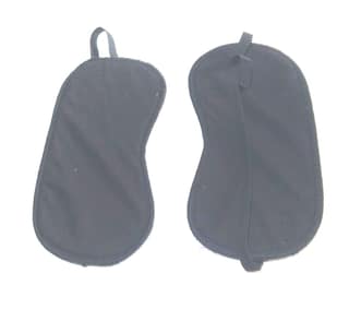 Blindfold Eye Mask Travel Relax Sleeping Aid Shade Cover 2 Pic. Size- 18/7.5 cm