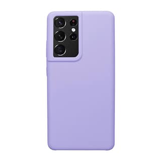 LIRAMARK Liquid Silicone Soft Back Cover Case for Samsung Galaxy S21 Ultra