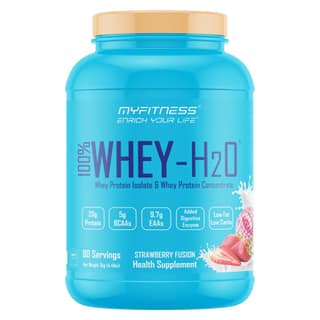 Myfitness Protein Powder 500g 1kg 2kg | 100% Whey H2O | 80% Protein Per Serving | Isolate & Concentrate Blend | Added Digestive Enzymes | Whey Protein Powder