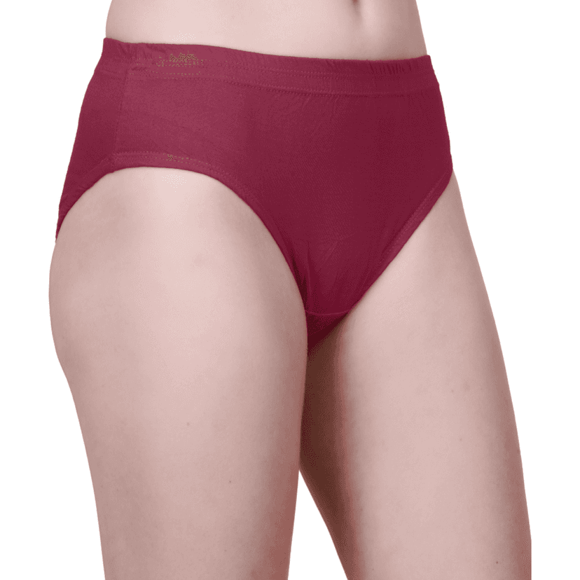 Maxolity Women's Cotton Hipster Panties-soft, Stylish & Comfortable Everyday Wear Panty For Women, Pack of 1 view 6