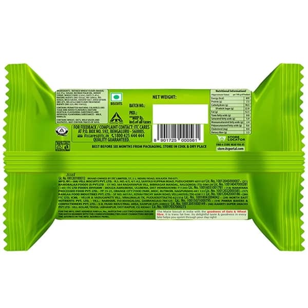 Sunfeast Marie Light Oats Biscuits 147 Gms view 3